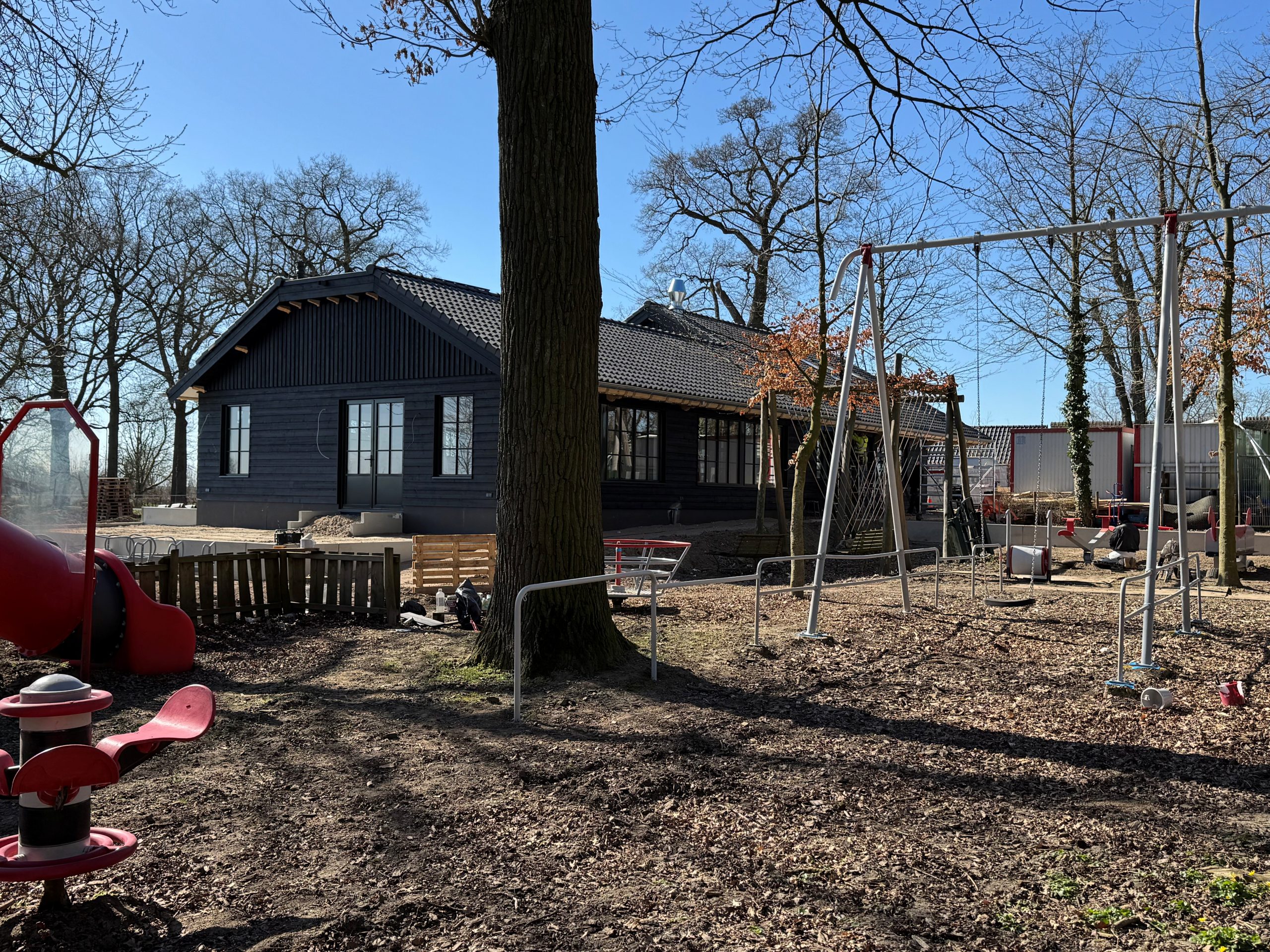 Nieuw paviljoen Speeltuin Nederhemert